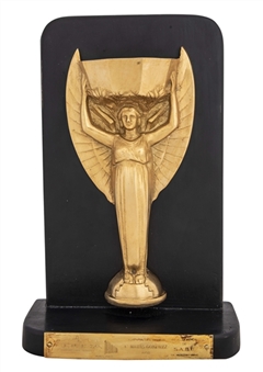 1950 World Cup Jules Rimet Trophy Presented to Matias Gonzalez